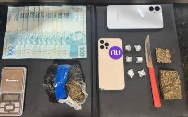 Dois homens são presos por tráfico de drogas nas proximidades da faculdade