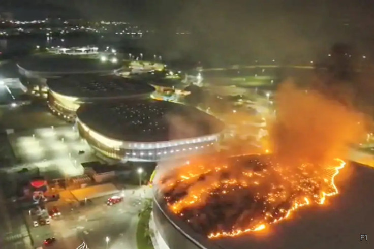 Incêndio não atinge pista do Velódromo Olímpico no Rio