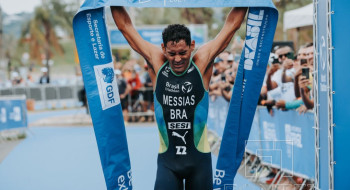 Manoel Messias ganha etapa de Brasília da Copa do Mundo de triatlo