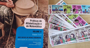 Quadrinhos viram ferramenta de conscientização social na EJA